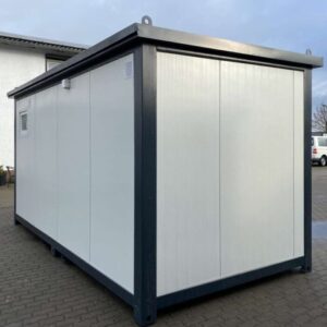 5x2.20 Bürocontainer mit Sanitäranlagen