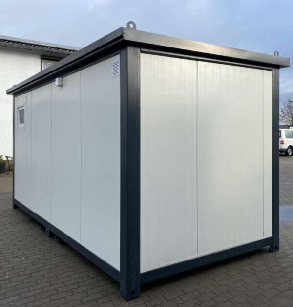 5x2.20 Bürocontainer mit Sanitäranlagen