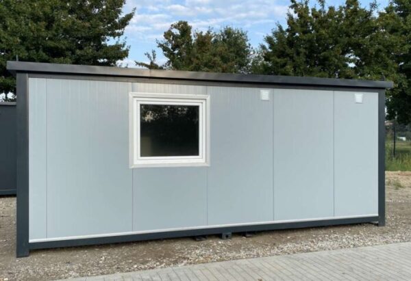 Bürocontainer 6,00 x 2,40m mit WC, Dusche und Teeküche – Bild 4