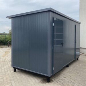 4x2m Sanitärcontainer mit Doppeltoilette und Duschen
