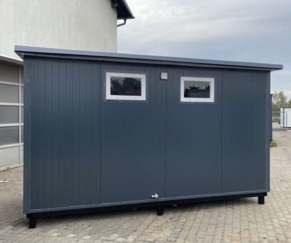 4x2m Sanitärcontainer mit Doppeltoilette und Duschen – Bild 6