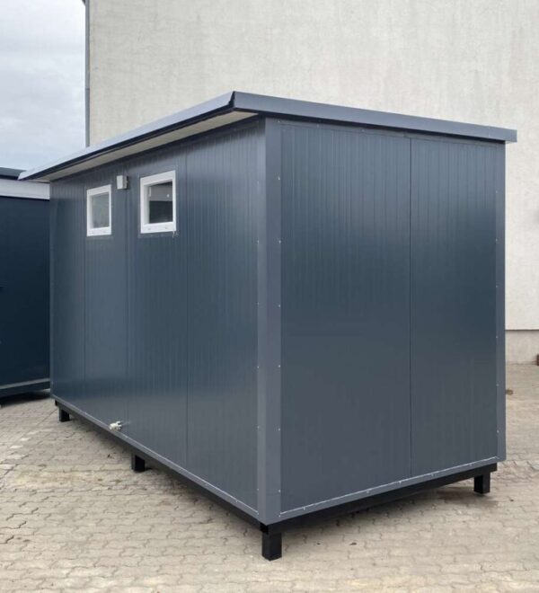 4x2m Sanitärcontainer mit Doppeltoilette und Duschen – Bild 7