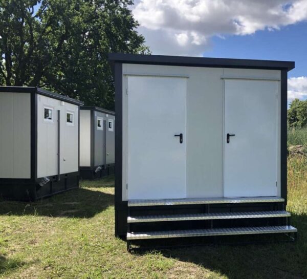 Sanitärcontainer - WC + Dusche + Tank – Bild 9