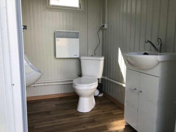 Sanitärcontainer - WC + Dusche + Tank – Bild 12