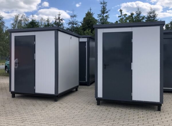 Sanitärcontainer mit Dusche 2x2M – Bild 2