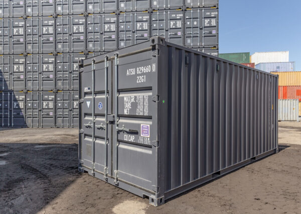 20-Fuß Grauer Container – Erste Fahrt (Neu) – Bild 3