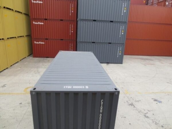 20-Fuß Grauer Container – Erste Fahrt (Neu) – Bild 4
