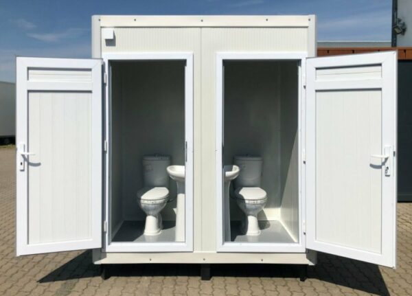 Sanitärcontainer mit zwei Toiletten – Bild 2