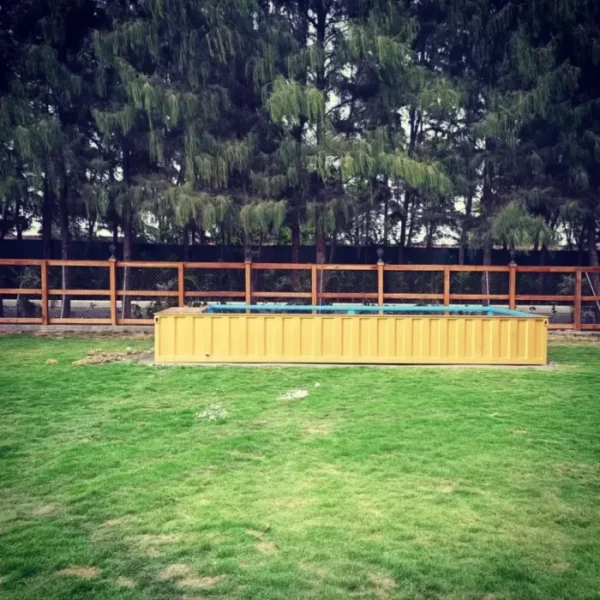 20ft Vorgefertigter Schiffscontainer-Außenpool – Bild 2
