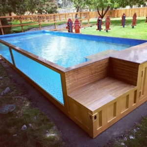 20ft Vorgefertigter Schiffscontainer-Außenpool
