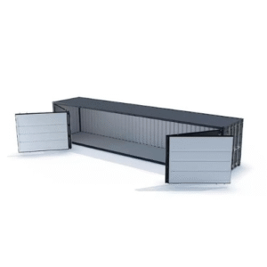 40-Fuß Dry Open Side Seecontainer - neu