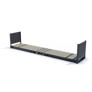 0-Fuß Flat Rack Seecontainer - neu