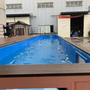 SP02 11,8 m Pool-Container mit GFK-Auskleidung