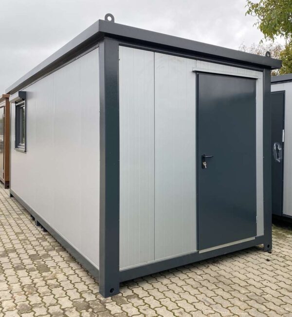 Bürocontainer mit Rollladen 6×2,40 Meter – Bild 3