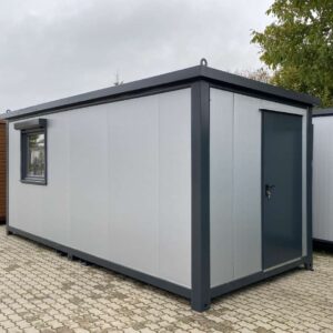 Bürocontainer mit Rollladen 6×2,40 Meter