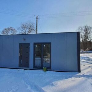 Wohncontainer 3,00 x 8,00 m – komplett bezugsfertig!