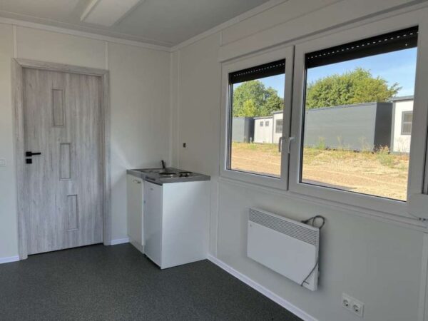 Container-Basislager mit Kochnische, WC und Dusche 6,00 x 2,43m – Bild 5