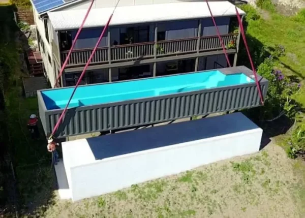 40-Fuß-mobiler Pool – Bild 2