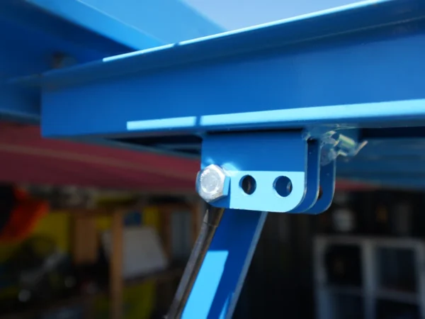XL 3x2m Demontierbarer Barcontainer Blau RAL 5015 – Bild 6