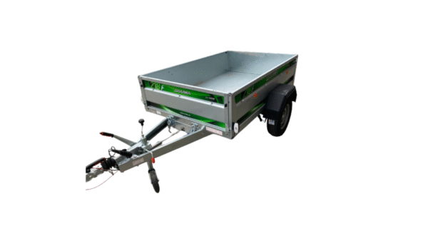 Erde Daxara 218F Anhänger 205 x 129 cm 750/1000 kg zulässiges Gesamtgewicht – Bild 6