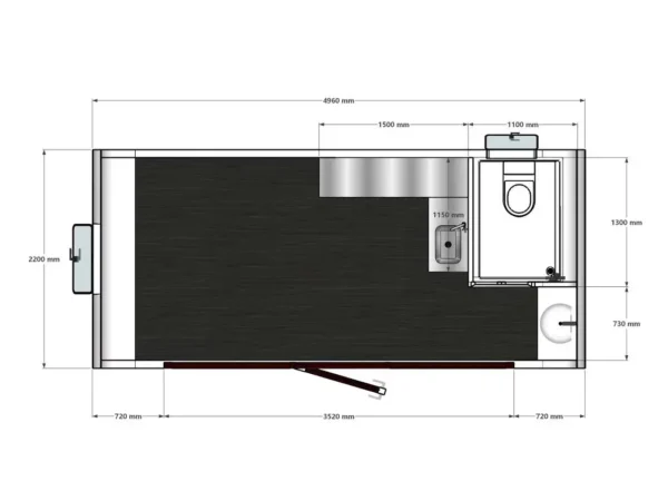 B Tiny House / Werkstatt / Büro – Bild 7