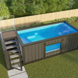 Swimmingpool aus Schiffscontainern